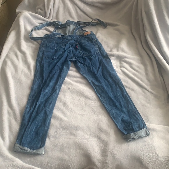 Distressed Levi Overalls - Picture 5 of 5